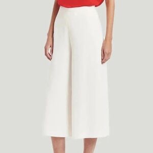 Amanda Uprichard White Aviva Flowy Pants